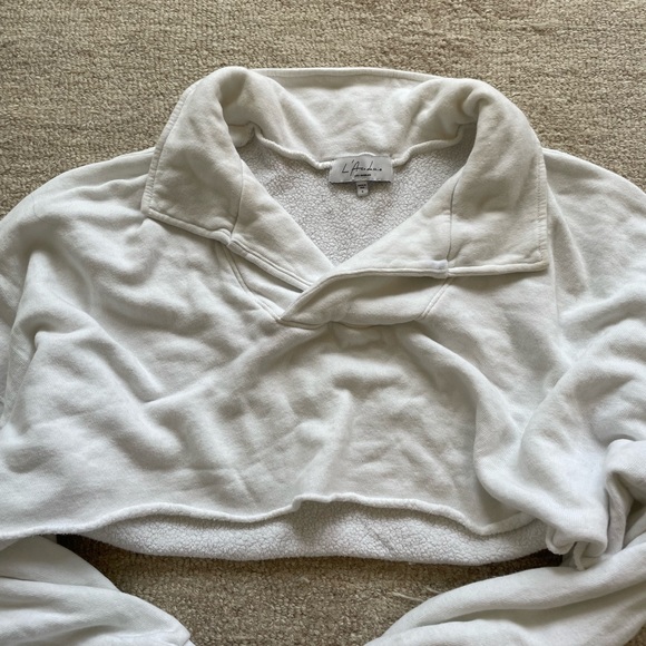 Revolve L’Academie white pullover sweater - Picture 3 of 4